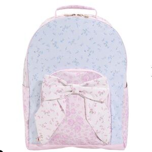 Pottery Barn Teen Gear-Up LoveShackFancy Prairie Ditsy Bow Backpack Large Pink